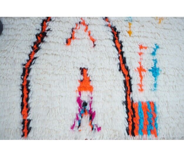 Colorful Berber carpet 147x101cm