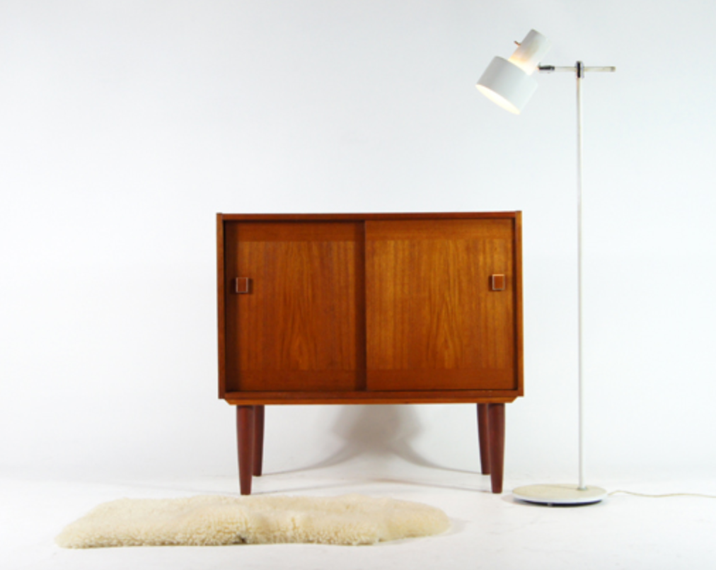 Vintage Danish hi-fi tv furniture in retro vintage teak