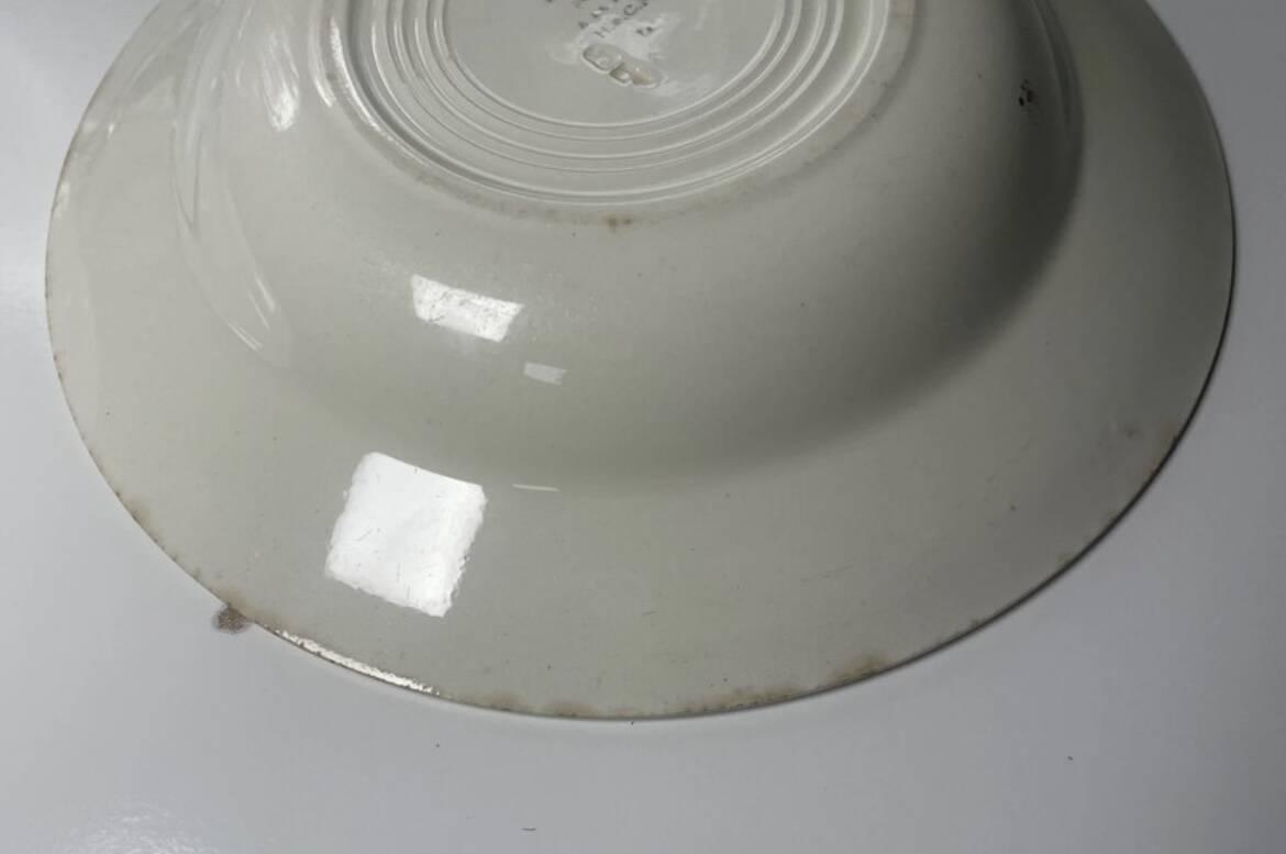 Floral deep plates hbcm