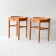 Pair of Vintage Scandinavian Teak Nightstands by Bodafors