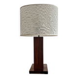 70s wooden lamp