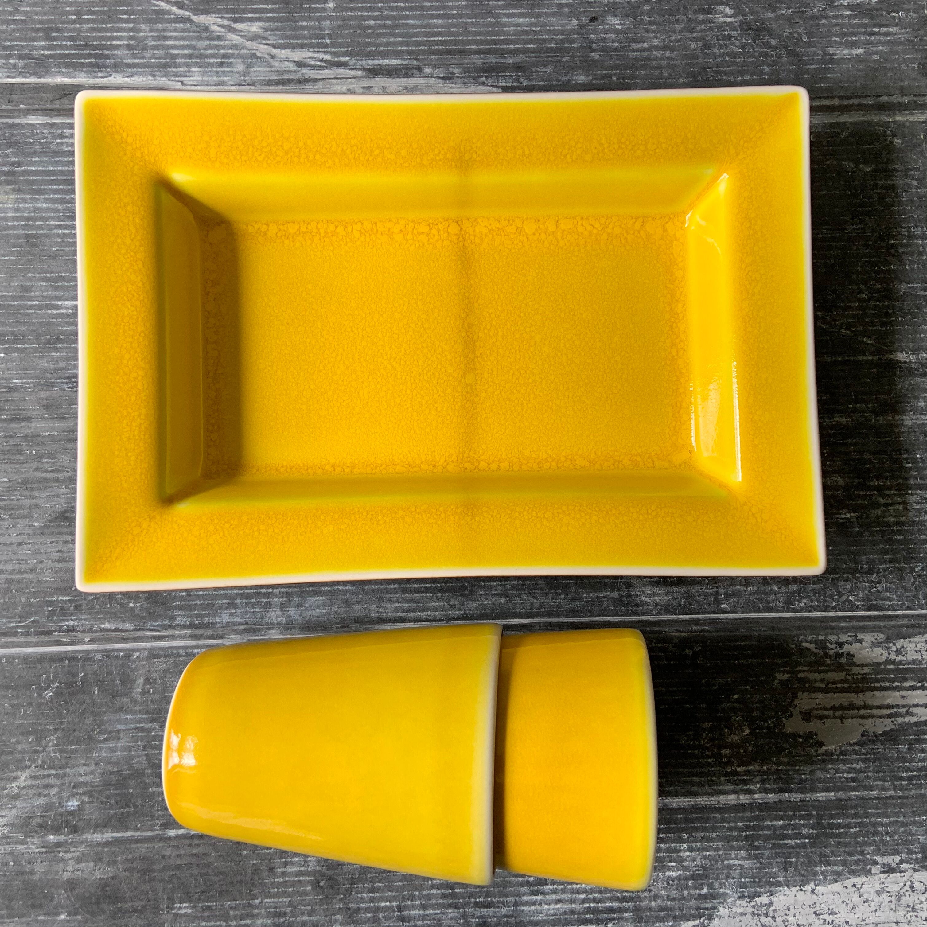 Jars Tourron lemon flat set & cups