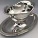 Saucière en métal argenté christofle modèle perle
