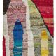 Handwoven Turkish Recycled Boho Rug 95 cm x 324 cm