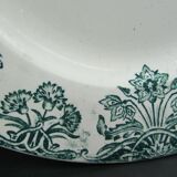 2 art nouveau plates Alebacqz and Bouchart St Amand