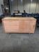 Danish buffet in light oak with sliding door and four drawers.