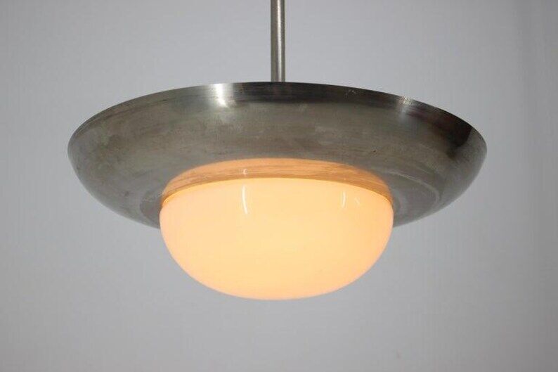 Bauhaus Functionalism Rare Pendant Franta Anyz, 1930s