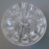 Pique fleurs moulded glass made in France no. 4 1/2
