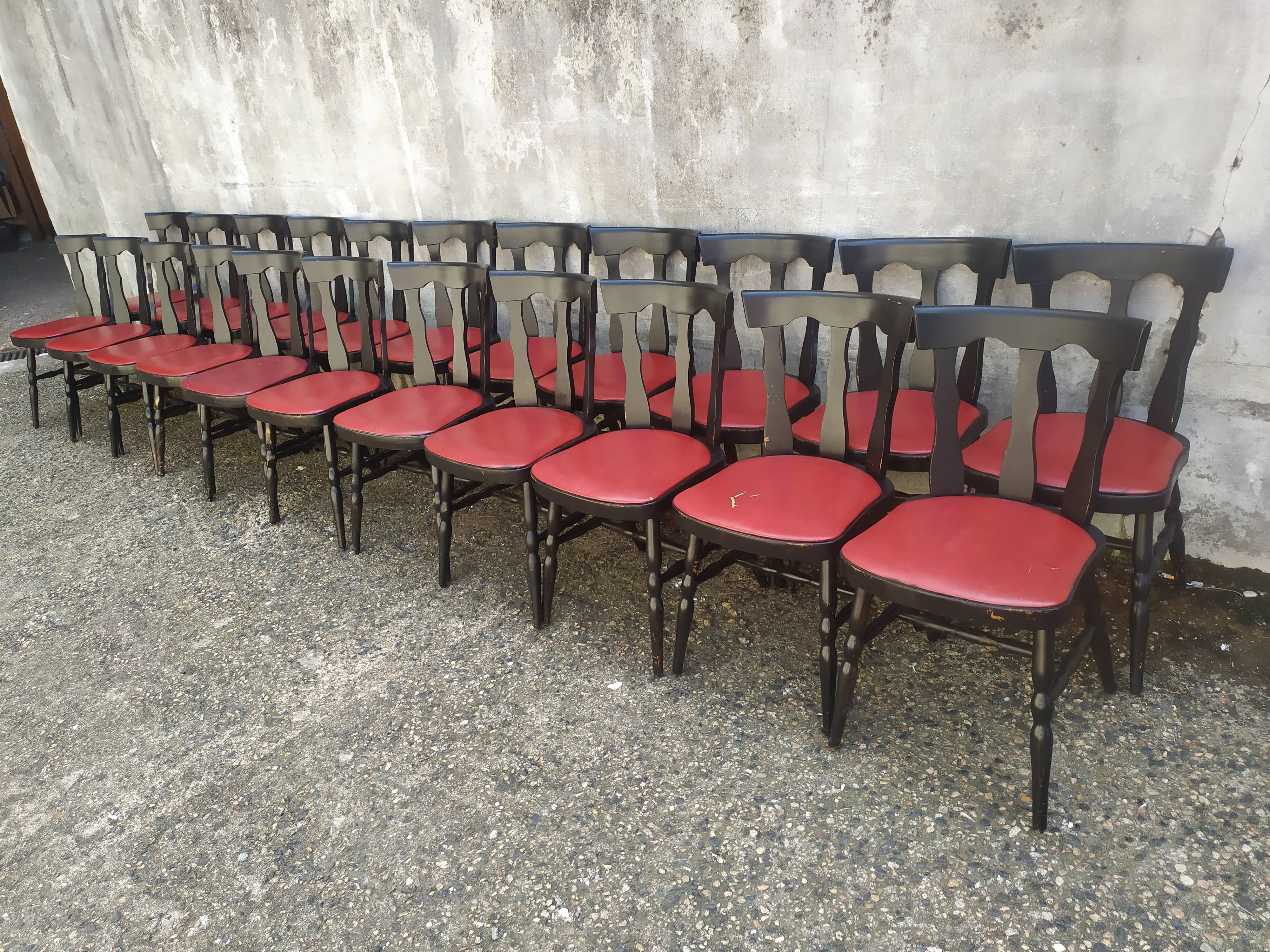 40 Baumann saloon bistro chairs