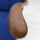 1960s, Danish easy armchair by Fritz Hansen, wool fabric, beech wood.