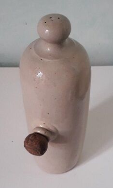 Bottle water bottle in sandstone