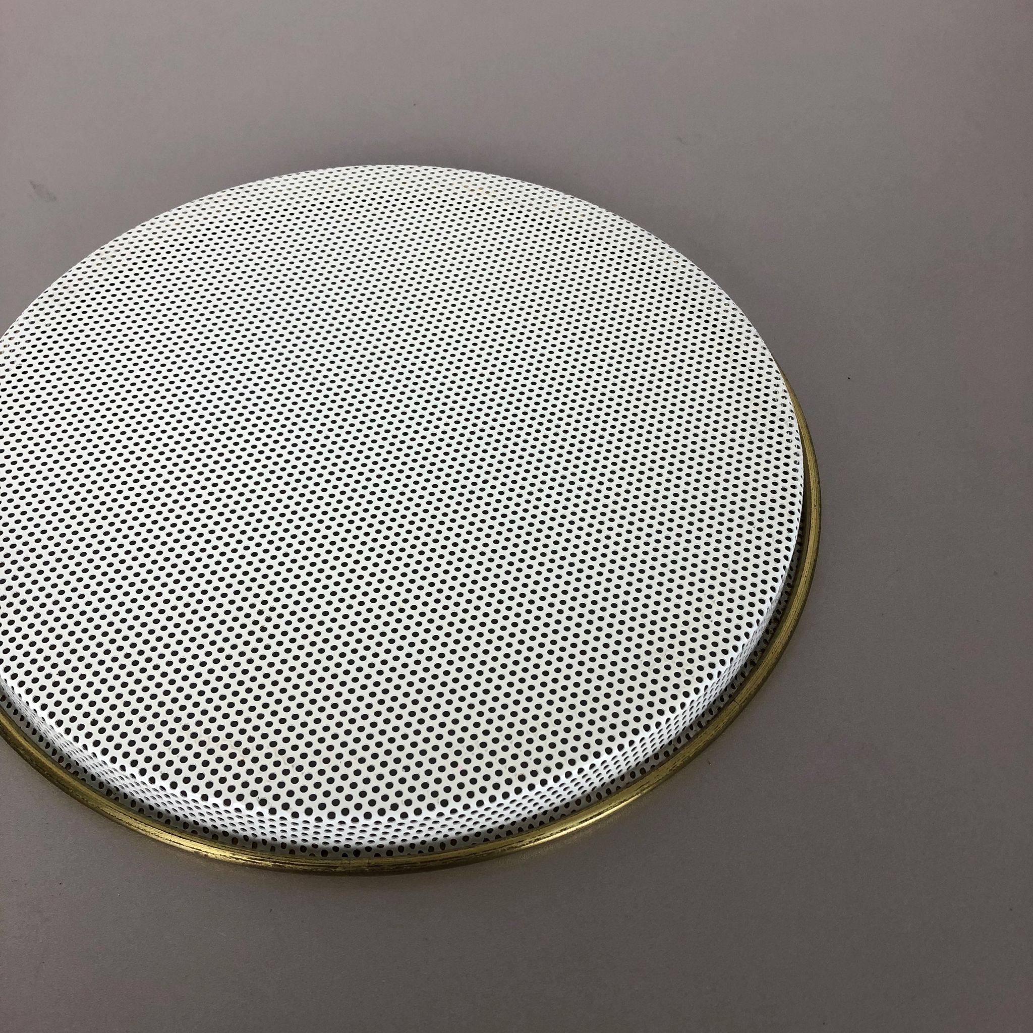 Original french metal tray "rigituelle"
