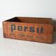 Parsley of the 1950s wooden crate