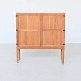 Cabinet Kurt Ostervig en chêne A/S Randers Danemark 1960