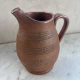 Vintage stoneware pitcher