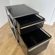 USM Haller mobile cabinet in Graphite Black
