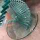 Vintage twisted glass table from the 90s.