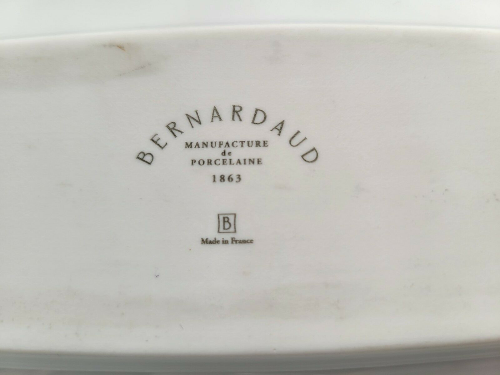 Bernardaud limoges empreinte 8 cuts oblong plates