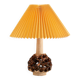 Ceramic decorated table lamp