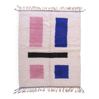 Tapis beni ouarin fait main traditionnelle 150 x 250 cm