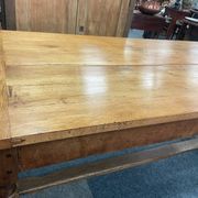 Old Louis XIII farmhouse table in solid oak – Console / Island of