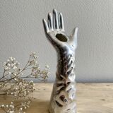 Hand ring vase vintage soliflore