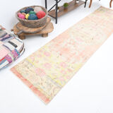 Southwestern vintage runner rug 297x75cm
