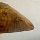 Vide poche forme libre mid century XXL en bois d'olivier