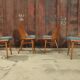 Suite of 4 chairs 515 Oswald Haerdtl's  for Thonet