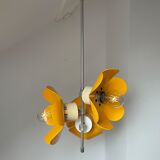 Pop chandelier with 3 lamps, Space Âge design 1970