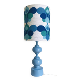 Large 70s pop table lamp