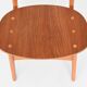 Chaises de salle à manger Hans Wegner Sawbuck CH30 Carl Hansen & Son Danemark 1952