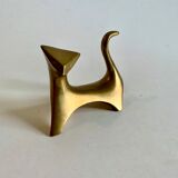 Brass cat, 1960s