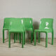 Série de 4 chaises Selene Vico Magistretti pour Artemide
