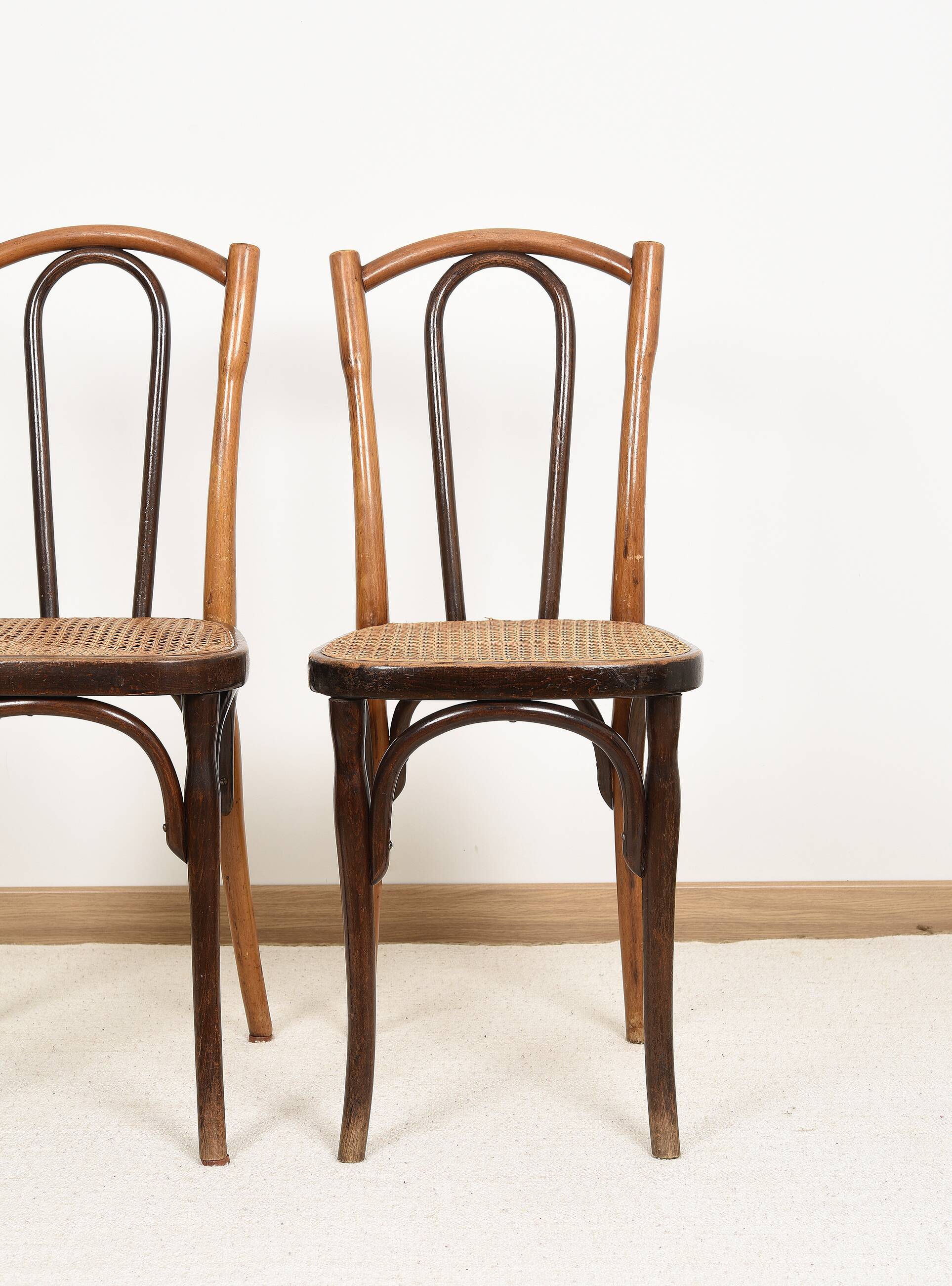 JJ bistro chairs. KOHN bentwood