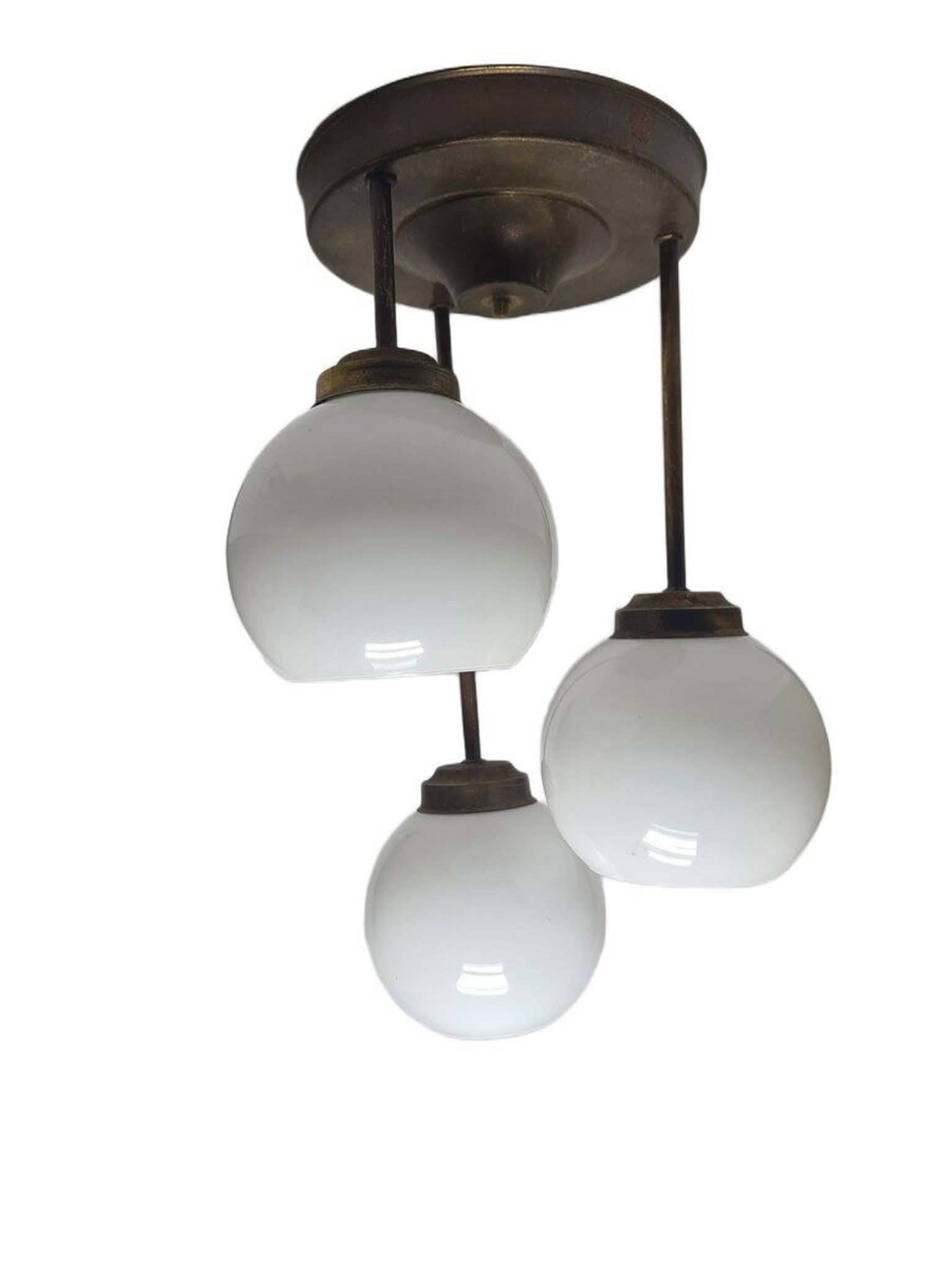 Chandelier Art Nouveau, Pologne, années 1970