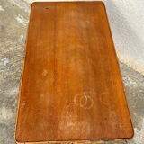 Vintage rattan magazine table