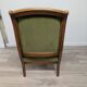 Restoration-style rolled-arm bergere