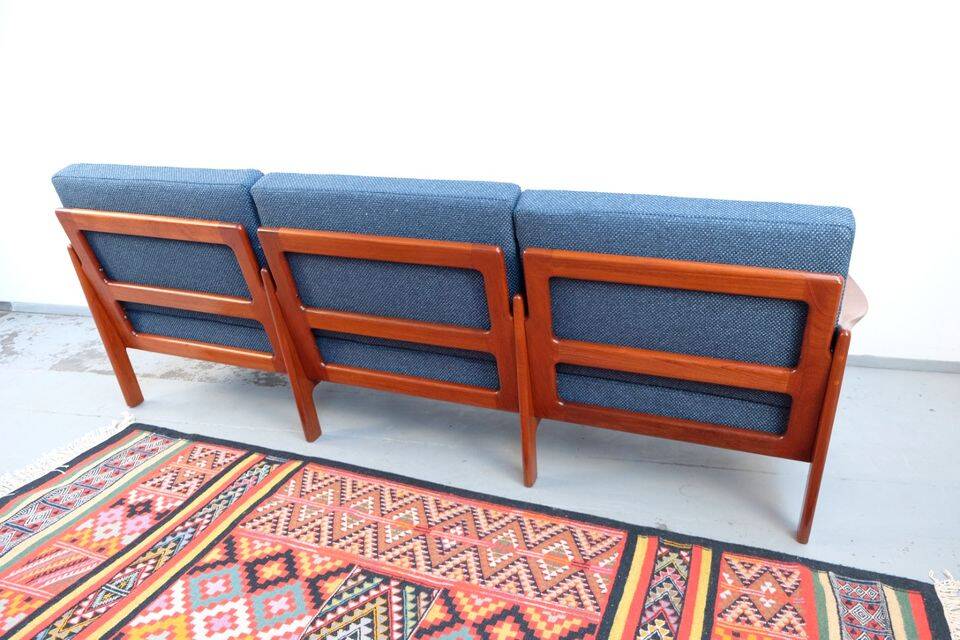 Wikkelsø 3-seater sofa from the mid-century | Teak | Vintage from the 1960s