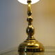 Pair of vintage Scandinavian brass lamps 1960