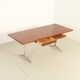 Bureau Piédestal par George Nelson pour Herman Miller, États-Unis, 1955