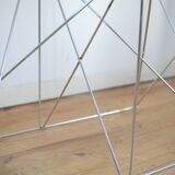 Max Sauze's "Dining Table" steel and glass, France, circa 1970