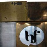 Steel and Brass Console Table by Bonci, Italy, 1970s