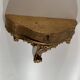 gilded wood console