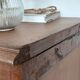Rustic chic 5-drawer chest of drawers in solid wood