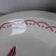 Vintage hollow round plate from Digoin Sarreguemines model Michel 231109.