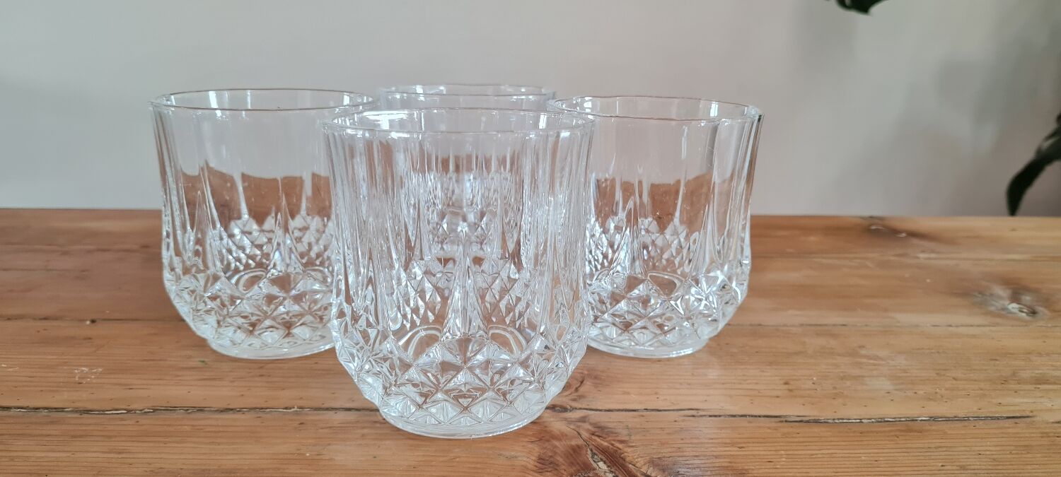 Arques crystal water glass