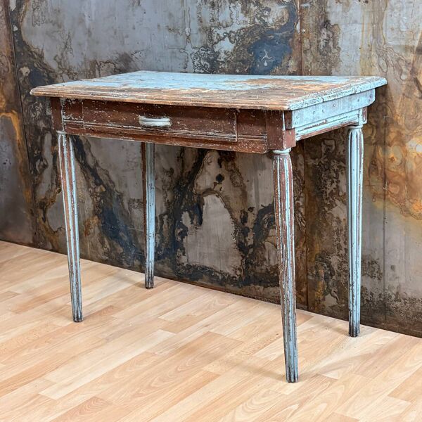 Sellette ancienne patinée