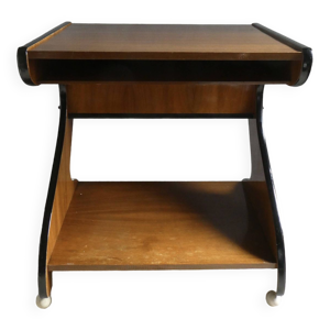 Meuble console télé - roulettes