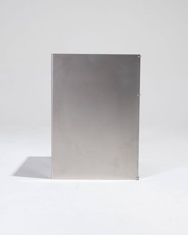 Table d'appoint / chevet alu 01